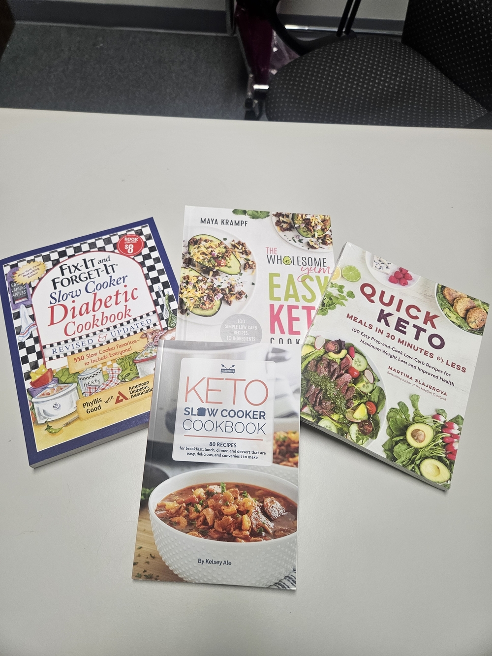 4 Diabetic & Keto Cookbooks